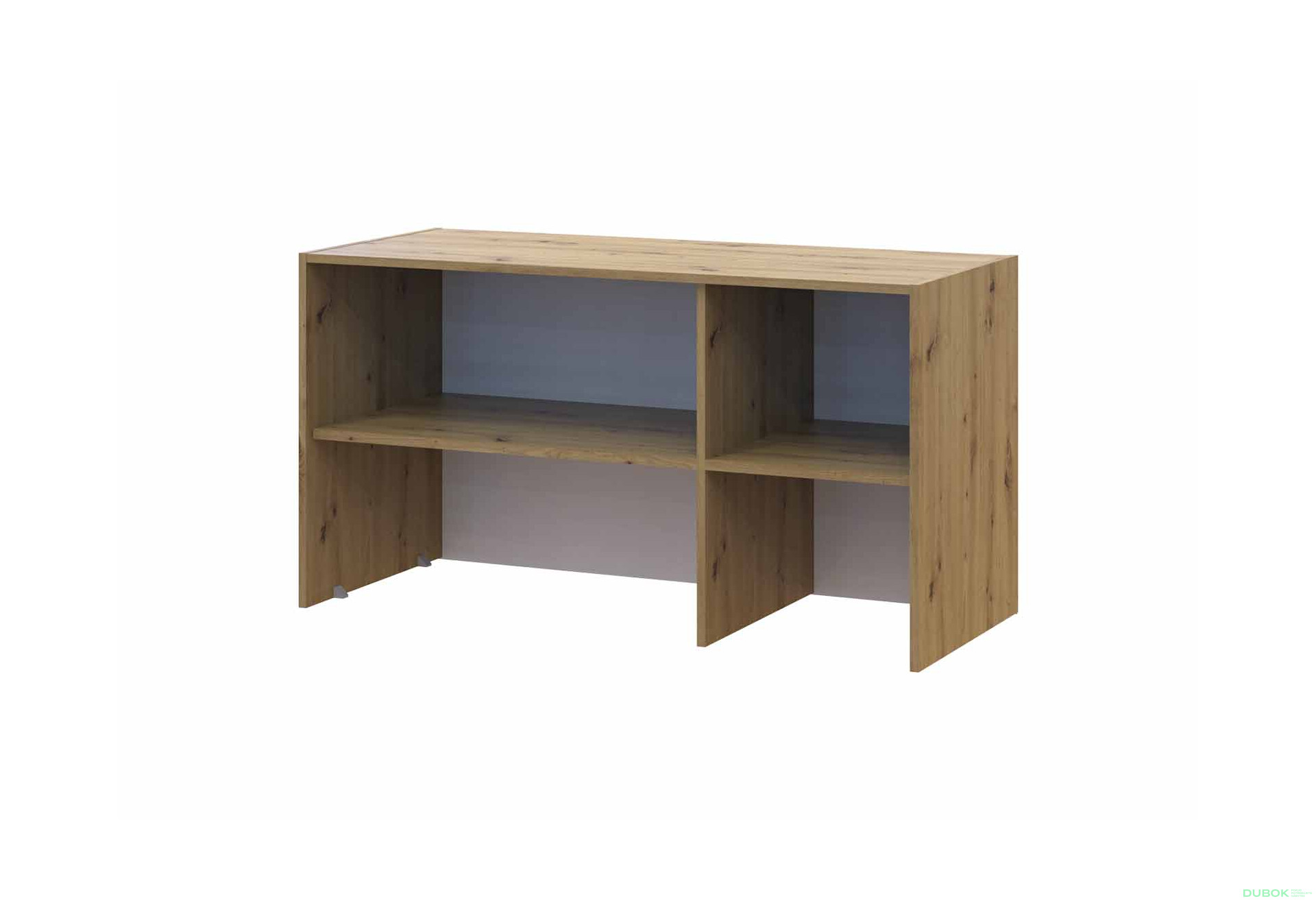 Fotografie 6 - Nástavba Rondi 3 dřevotříska 121x52x65 dub artisan / kašmír