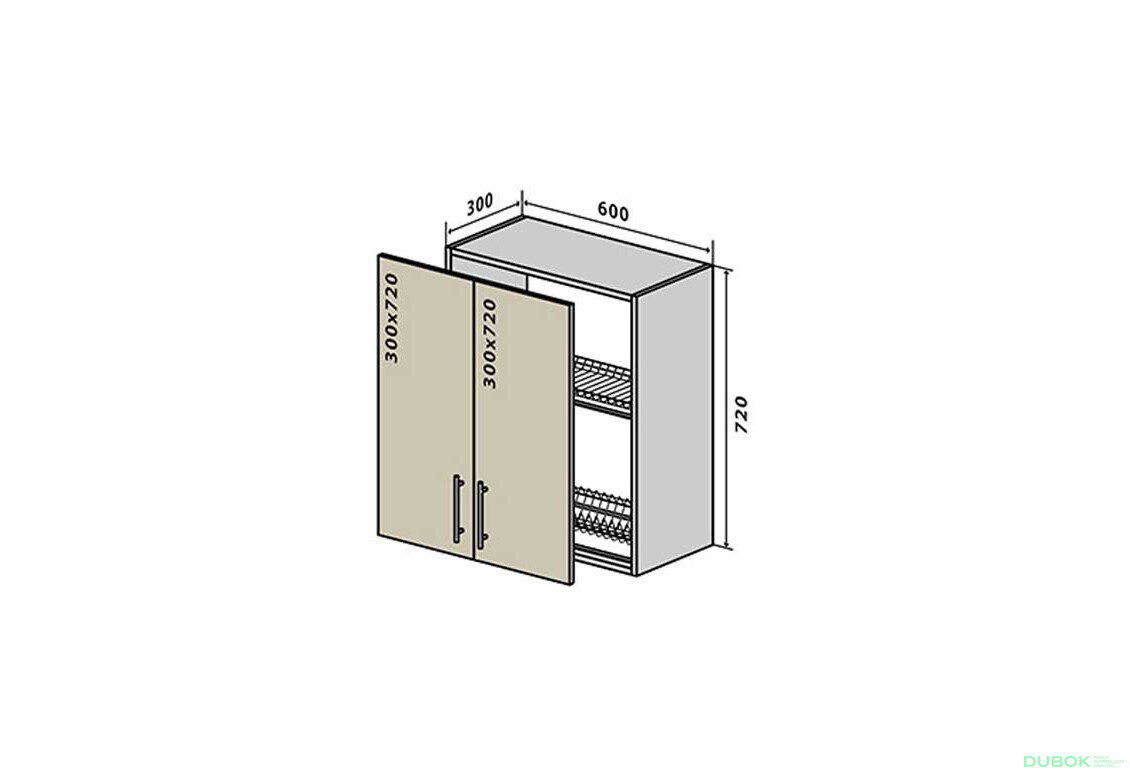 V7 Sušička 2D 60 Interno Glaňec Luxe
