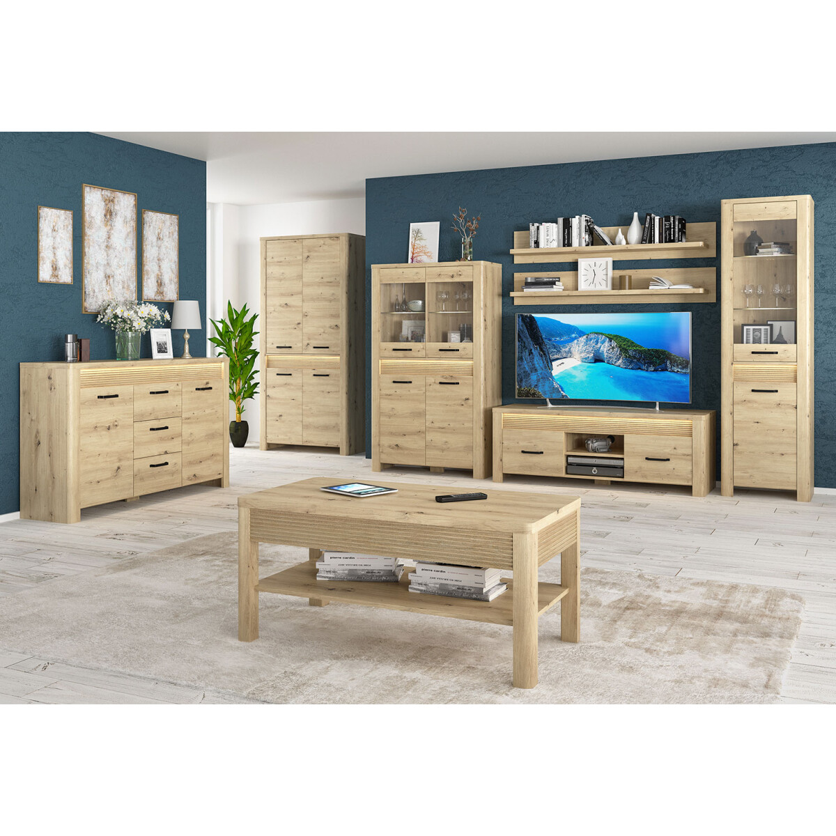 

Obývací sestava I dub artisan Moris