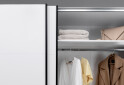 Fotografie 3 - Skříň s posuvnými dveřmi 1.5х2.1m (Dveře bílý lesk) Mila