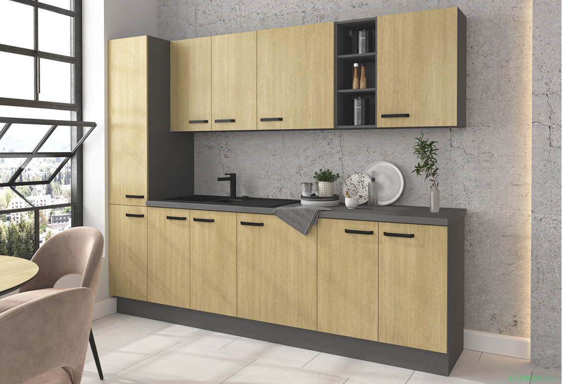 Fotografie 2 - Modulární kuchyně Scandi / antracit