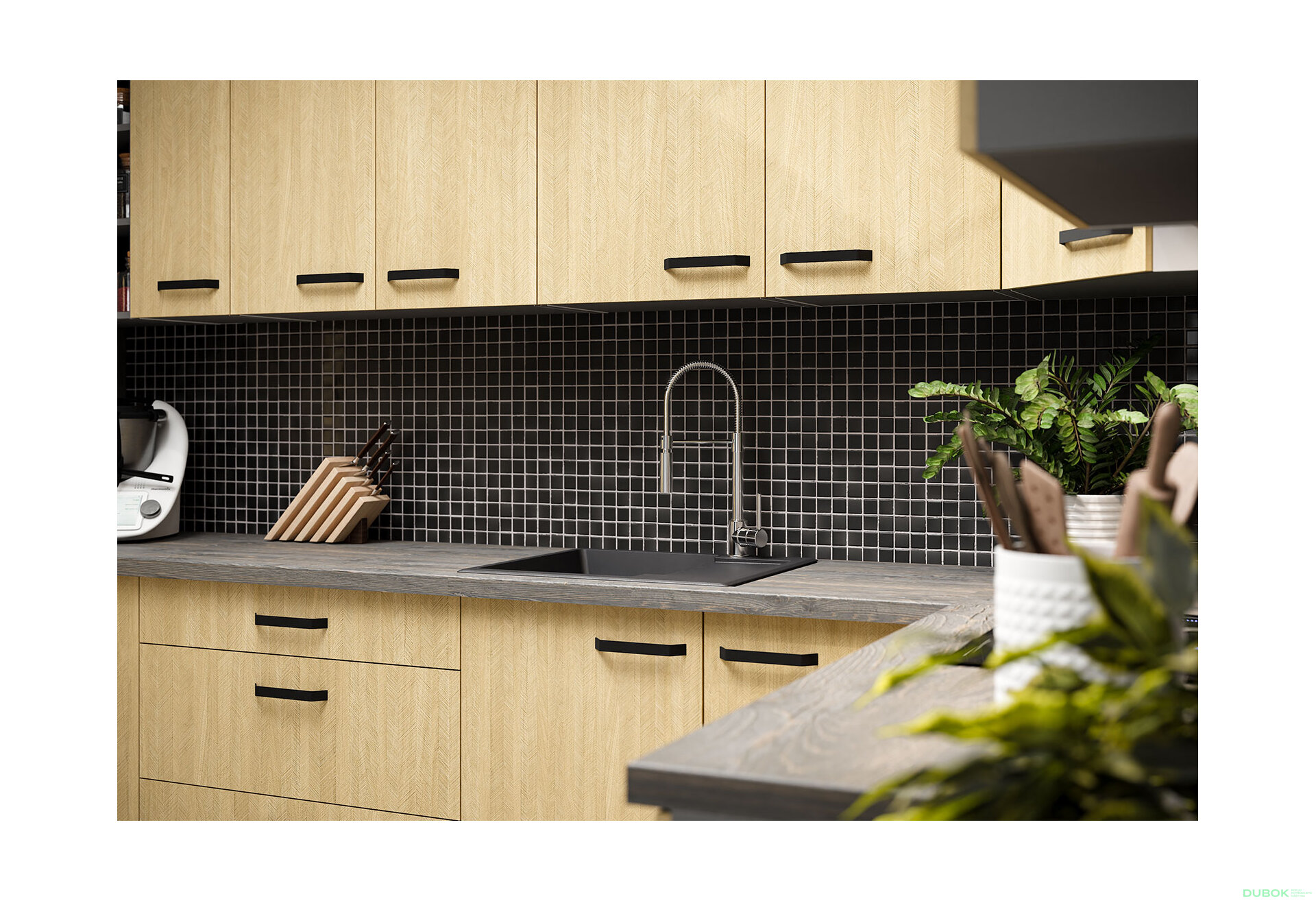 Fotografie 3 - Modulární kuchyně Scandi / antracit