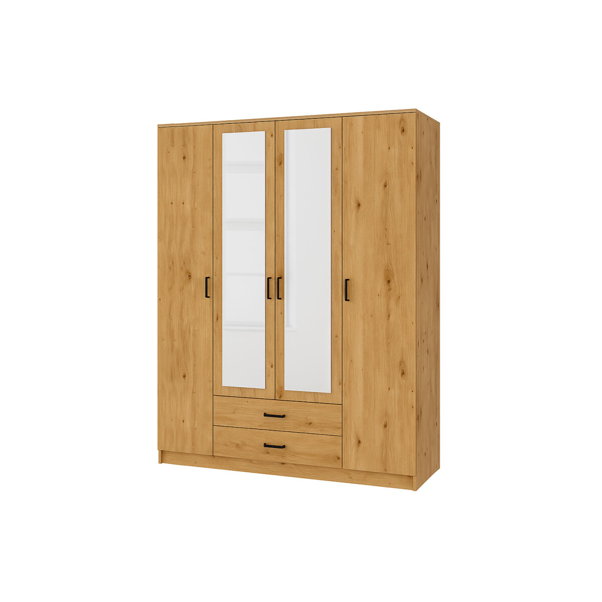 

Skříň se zrcadlem 4d2s dub artisan Kami
