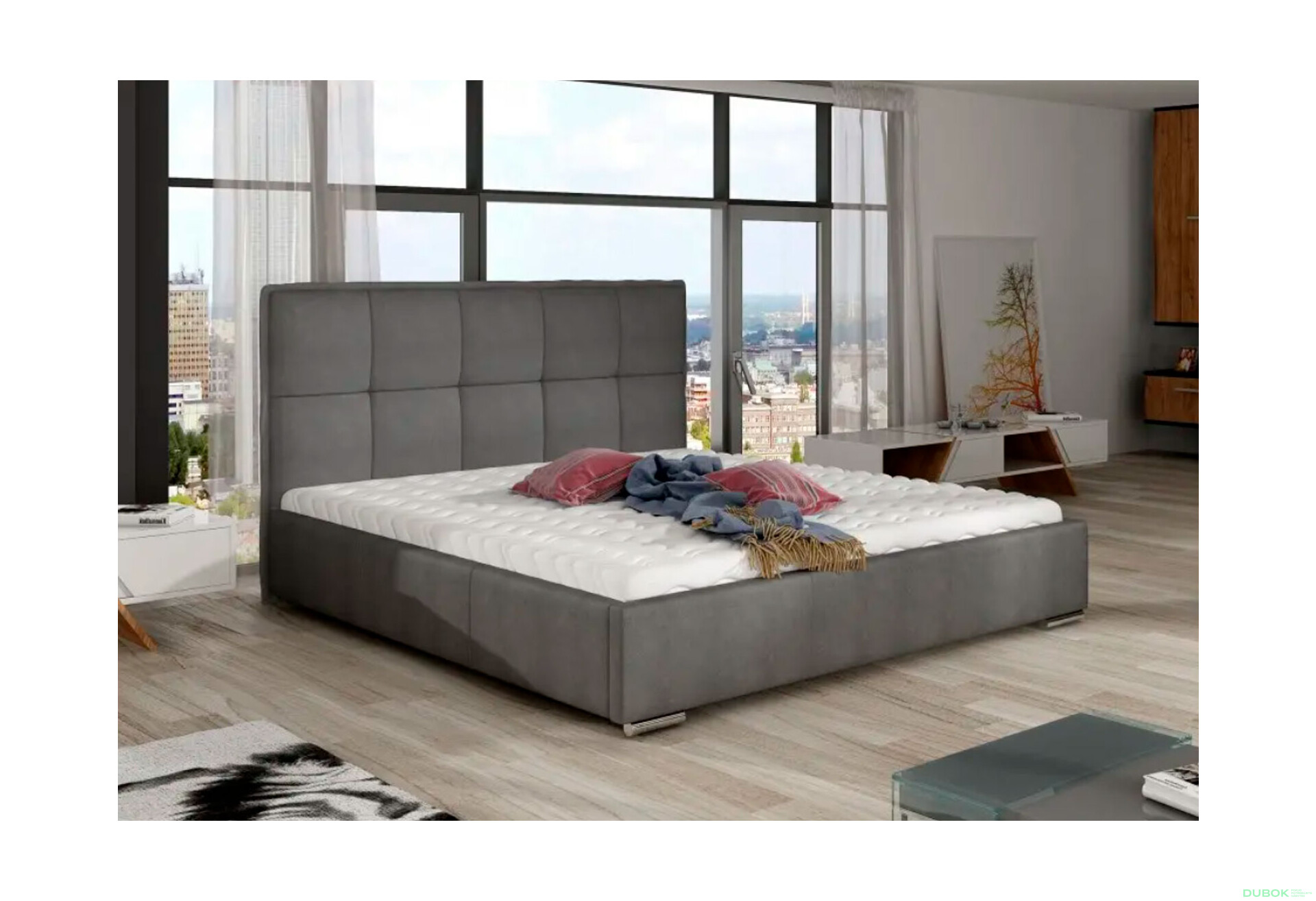 Fotografie 2 - Postel Cortina 160x200 Fresh 32 Lech F4 Chrom
