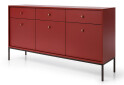 Fotografie 1 - Komoda MKSZ154 Mono bordo