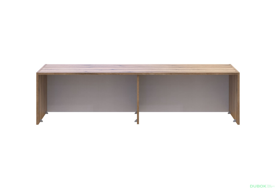 Nástavba Rondi 4 dřevotříska 160x52x41 dub artisan / grafit - Fotografie 4 Fotografie 4 - Nástavba Rondi 4 dřevotříska 160x52x41 dub artisan / grafit