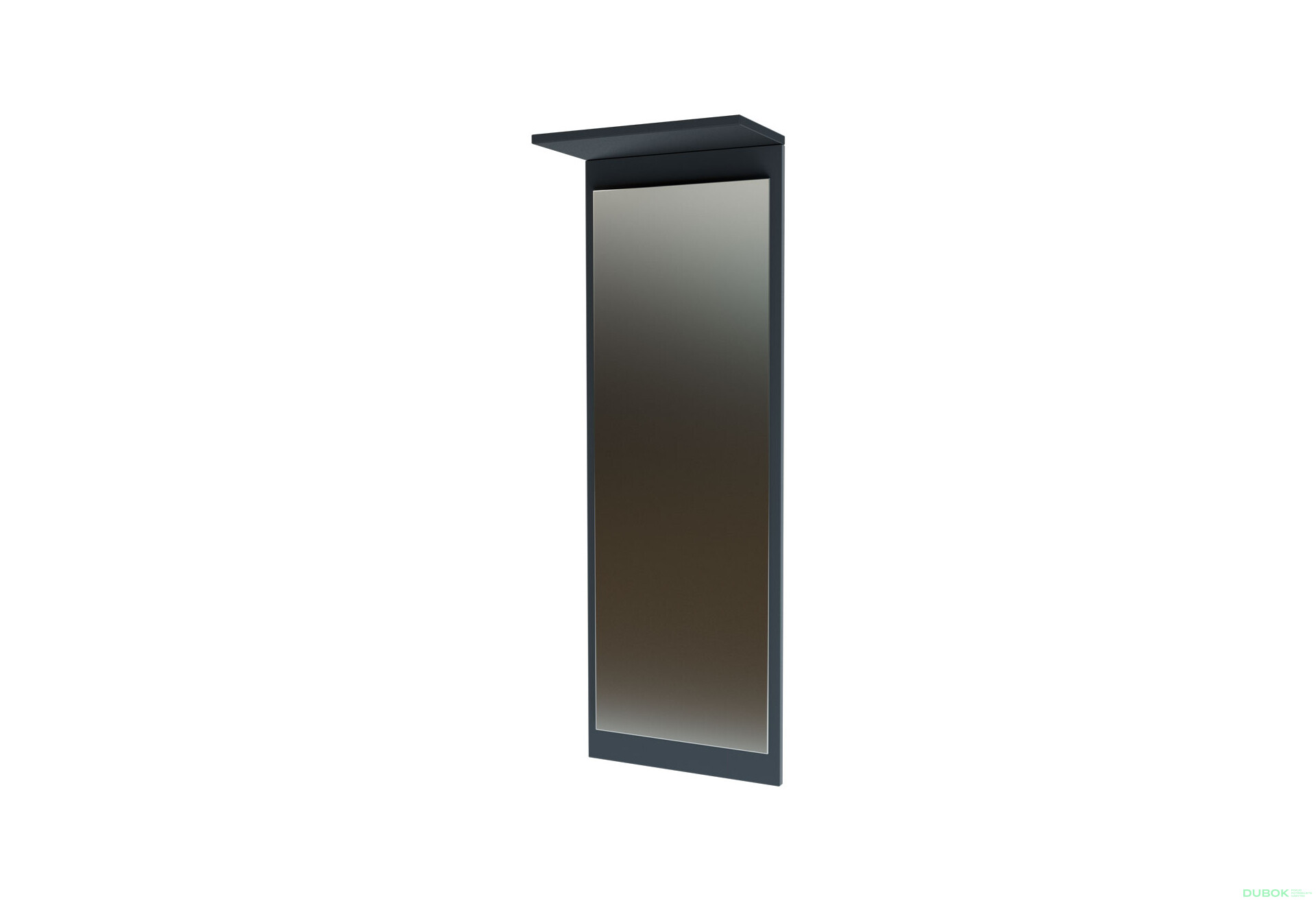 Fotografie 1 - Zrcadlo Stephanie 40x115 cm Antracit