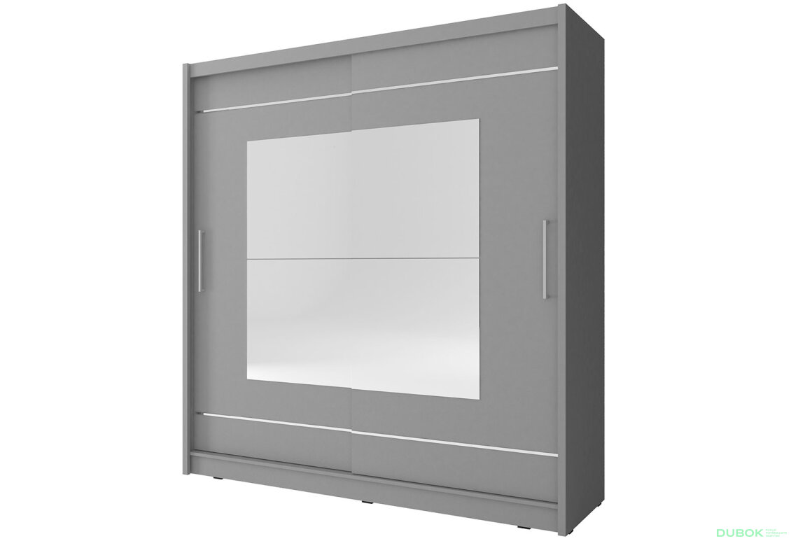 Skříň Maja IX 200 grafit