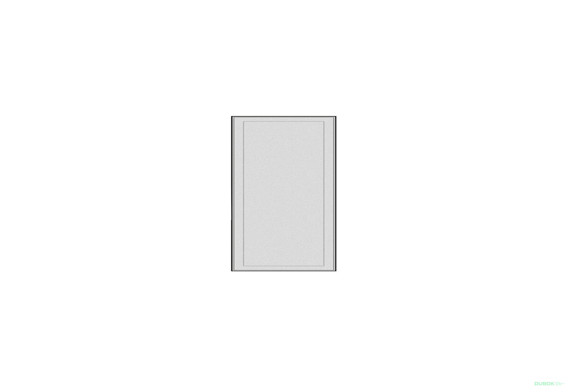 Fotografie 1 - Fasáda F-500x695 (A) sklo satén (FP-1) AL Módulní skříň Neapol