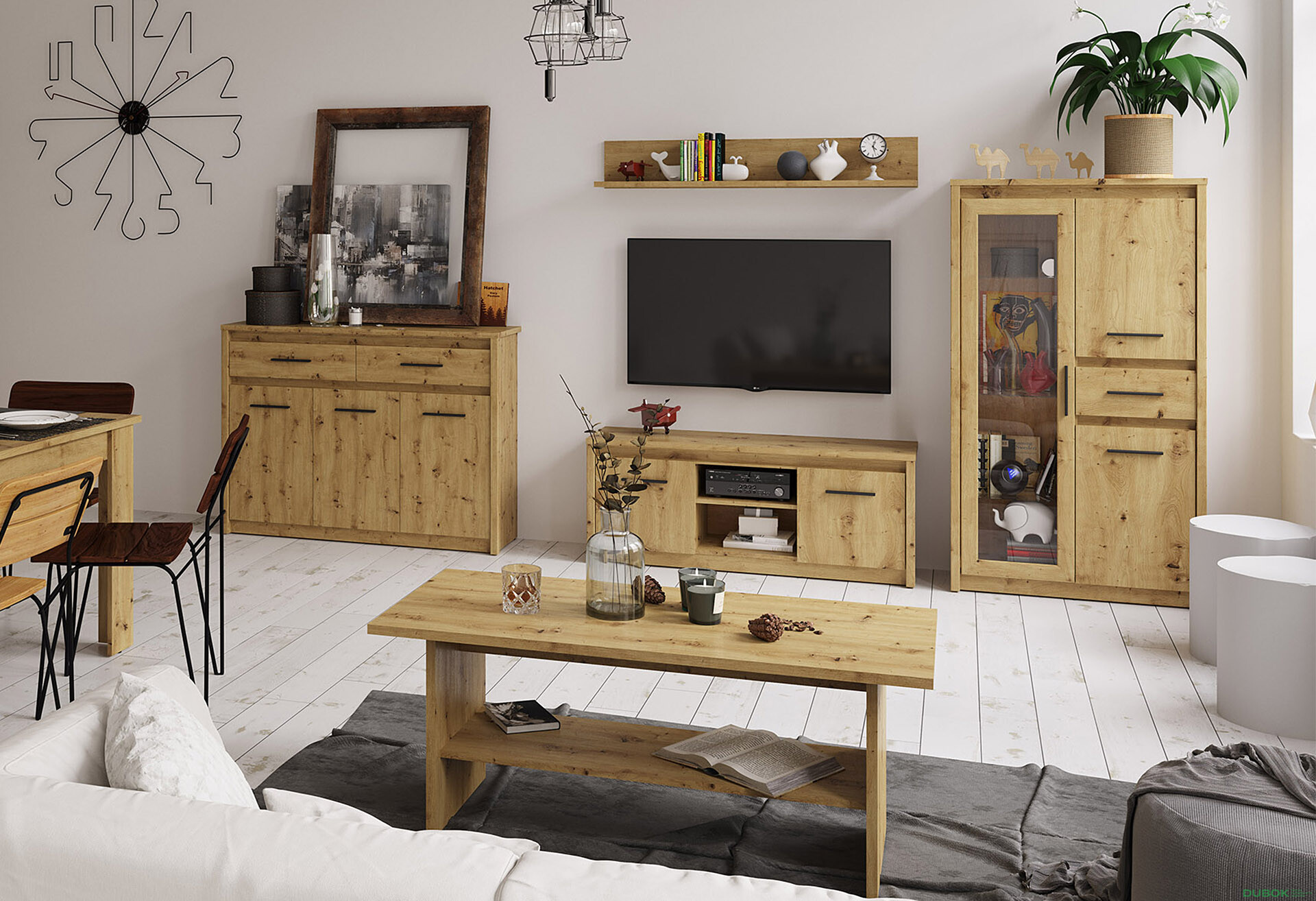 Fotografie 1 - Obývací sestava dub artisan Ayson