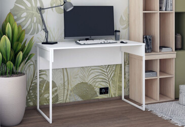 Psací stůl Bart Lite 120 cm Bílý