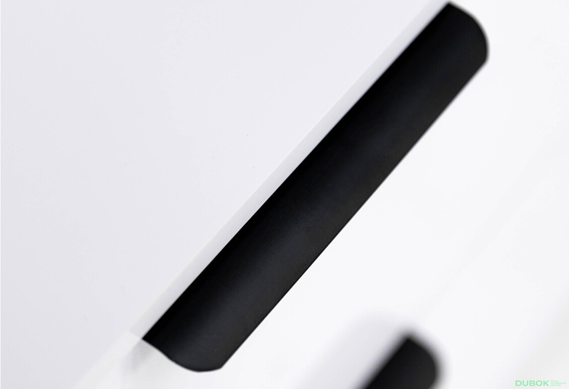 Fotografie 4 - Komoda 5š, bílý lesk Mila