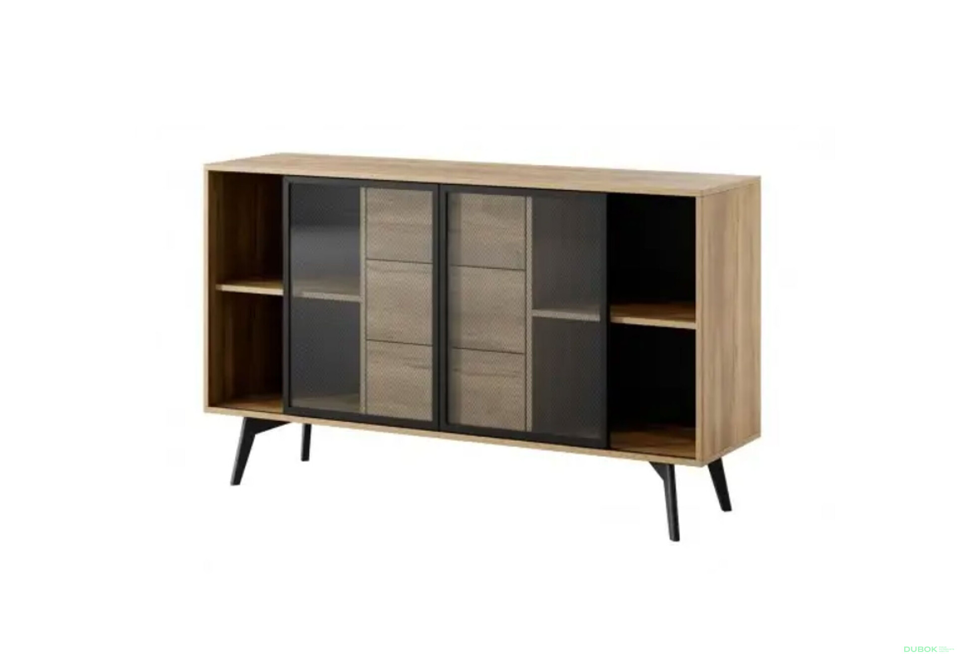 Komoda KSZ-144 dub barokní zlatý Slide - Fotografie 4 Fotografie 4 - Komoda KSZ-144 dub barokní zlatý Slide