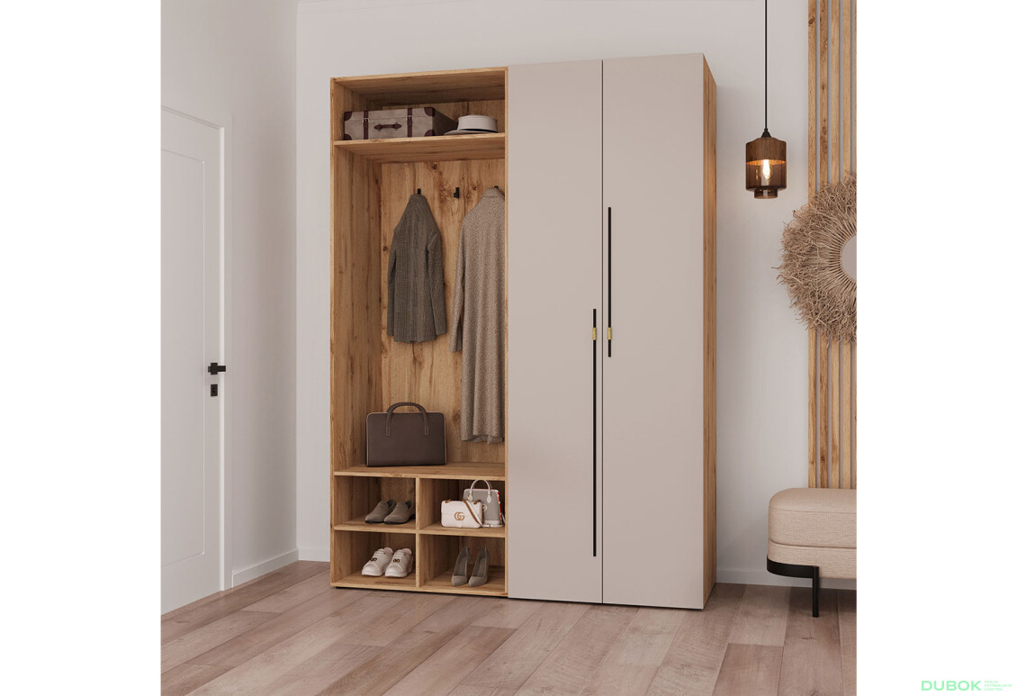 Fotografie 3 - Space Předsíň korpus (v-2400) dub apalačský