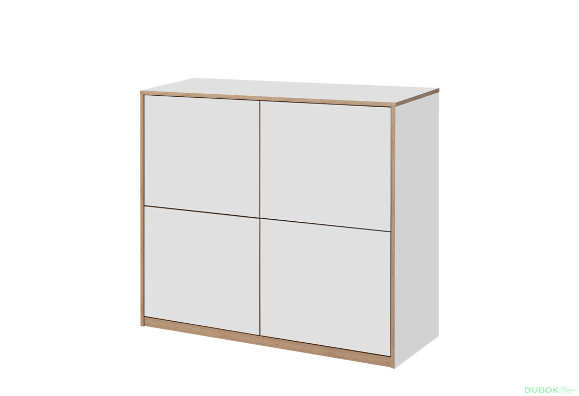 Komoda 4d bílá Complex - Fotografie 1 Fotografie 1 - Komoda 4d bílá Complex