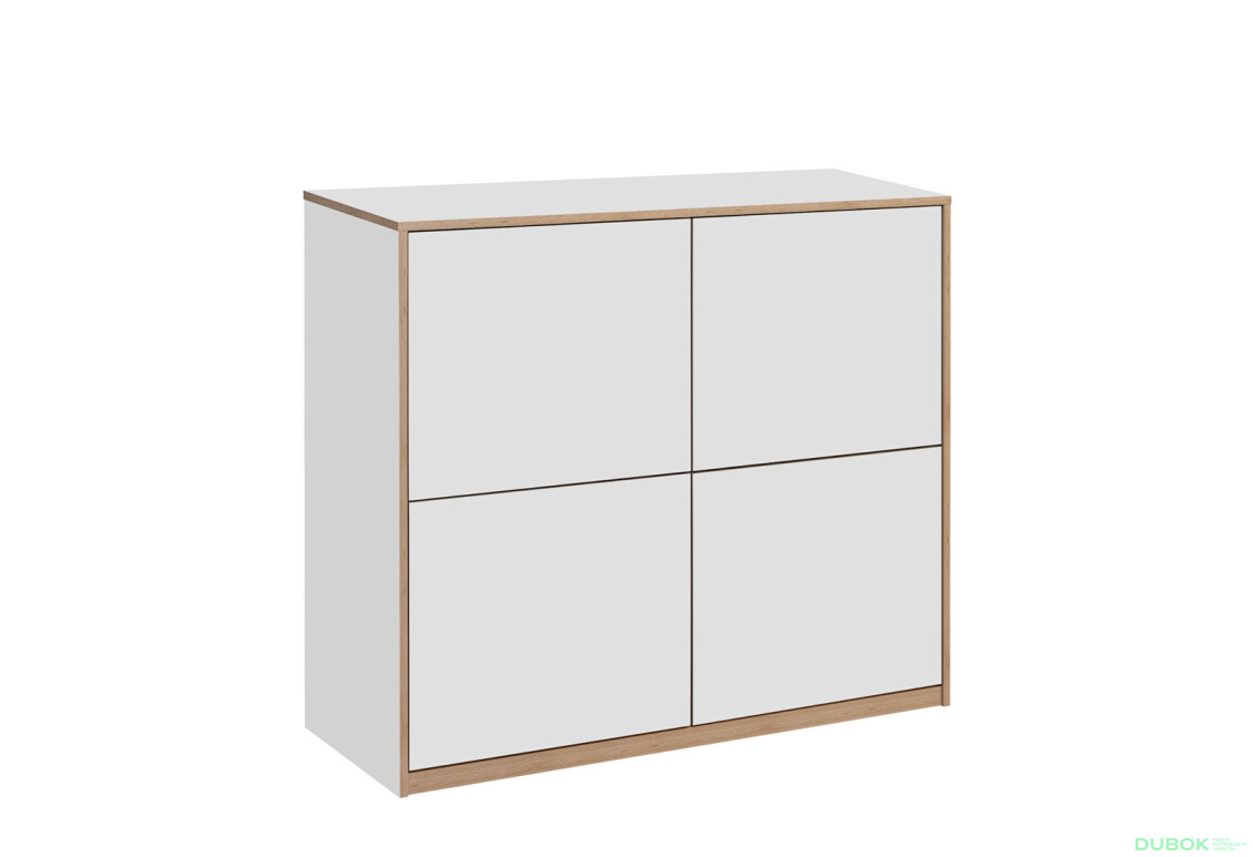 Komoda 4d bílá Complex - Fotografie 2 Fotografie 2 - Komoda 4d bílá Complex