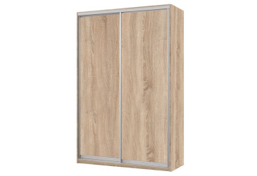Skříň s posuvnými dveřmi Komforto 2 DTD 150x240x60 cm Dub sonoma