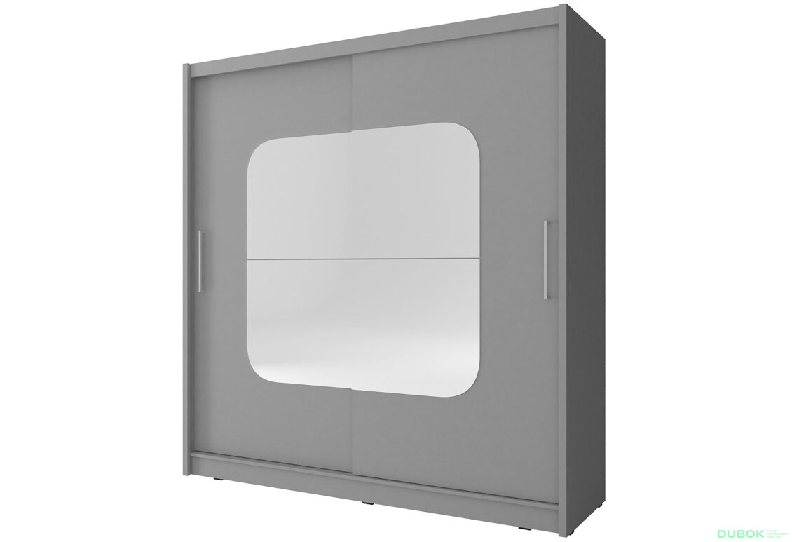 Skříň Maja VIII 200 grafit