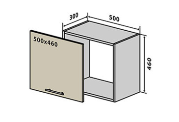 V29 Skříňka 1D 50