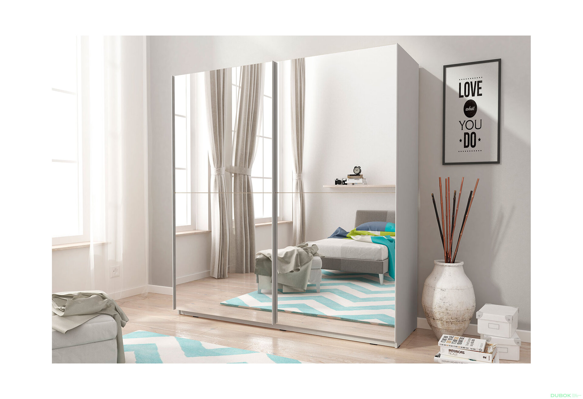 Fotografie 3 - Skříň Mika III 150 bílý