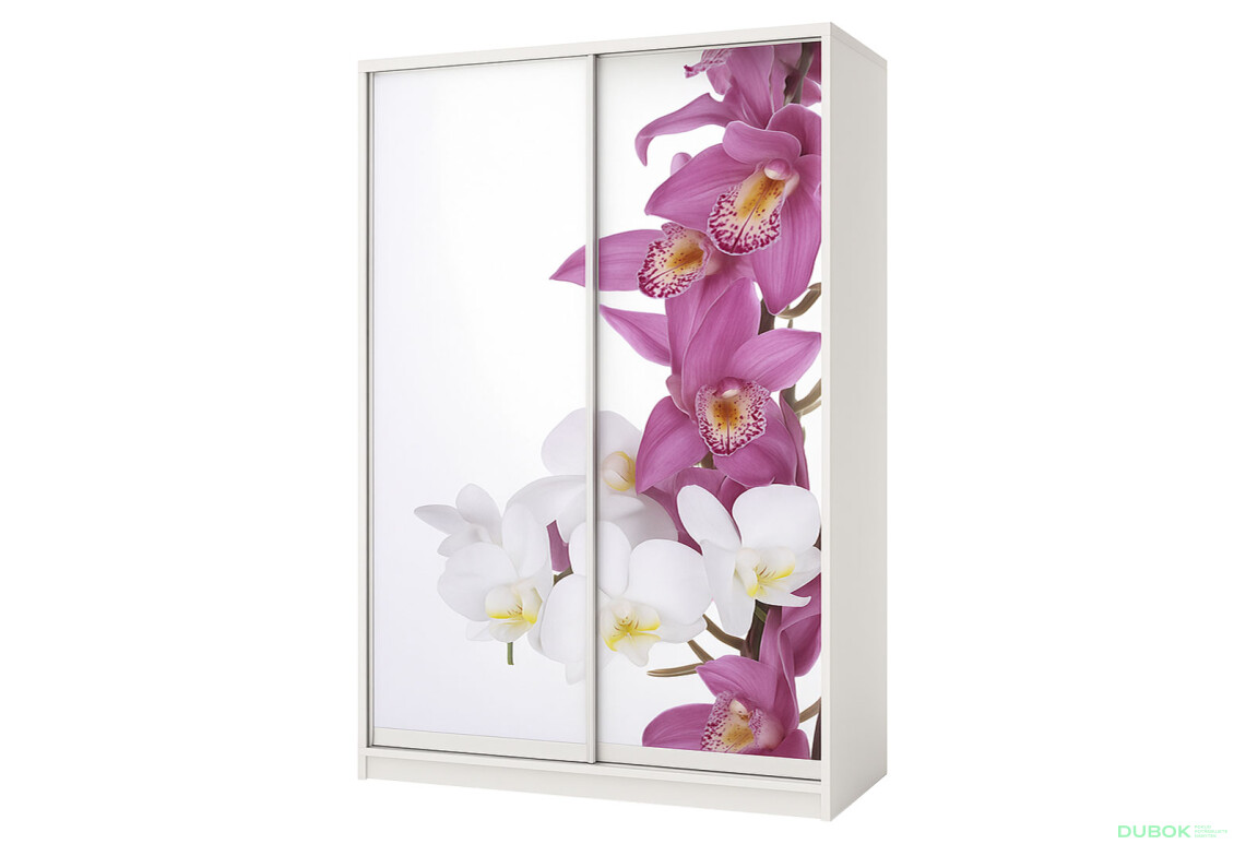 Skříň Rim-Veneziano 2D 1.6 m bílá s fasádami fototisk F276LR - Fotografie 1 Fotografie 1 - Skříň Rim-Veneziano 2D 1.6 m bílá s fasádami fototisk F276LR