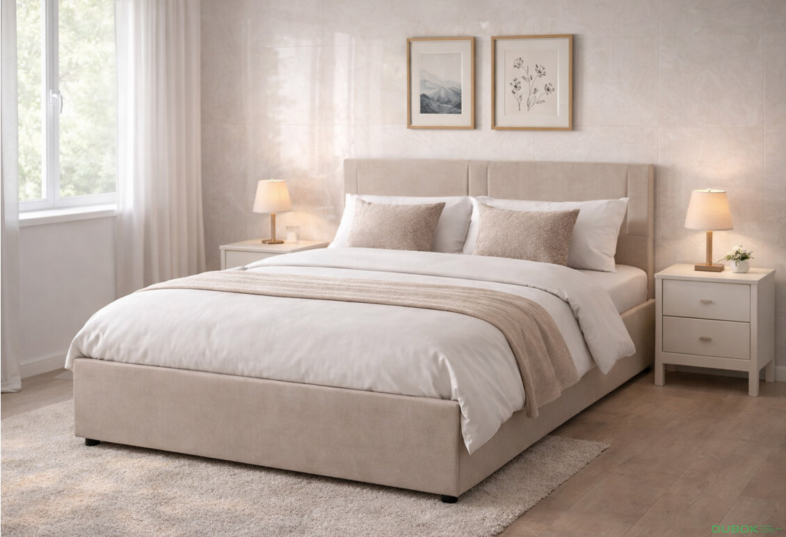 Fotografie 2 - Postel Fro Sol 140x200 Mono 233, béž