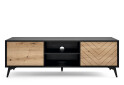 Fotografie 2 - TV stolek 154 evoke dub / černá Diamond