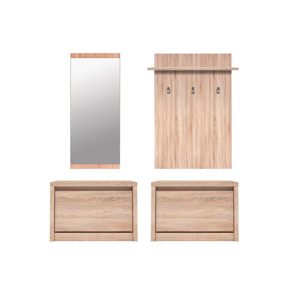 

Předsíňová sestava 1.3 m dub sonoma Norton