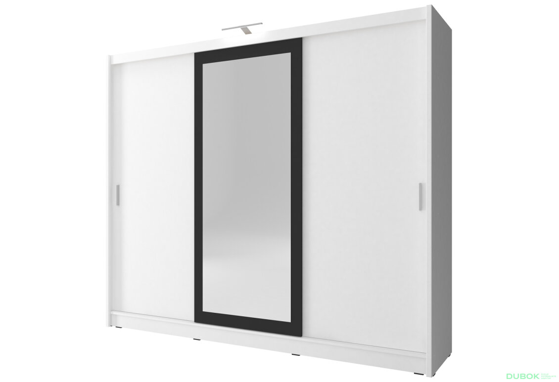 Skříň Wiki II 250 bílý