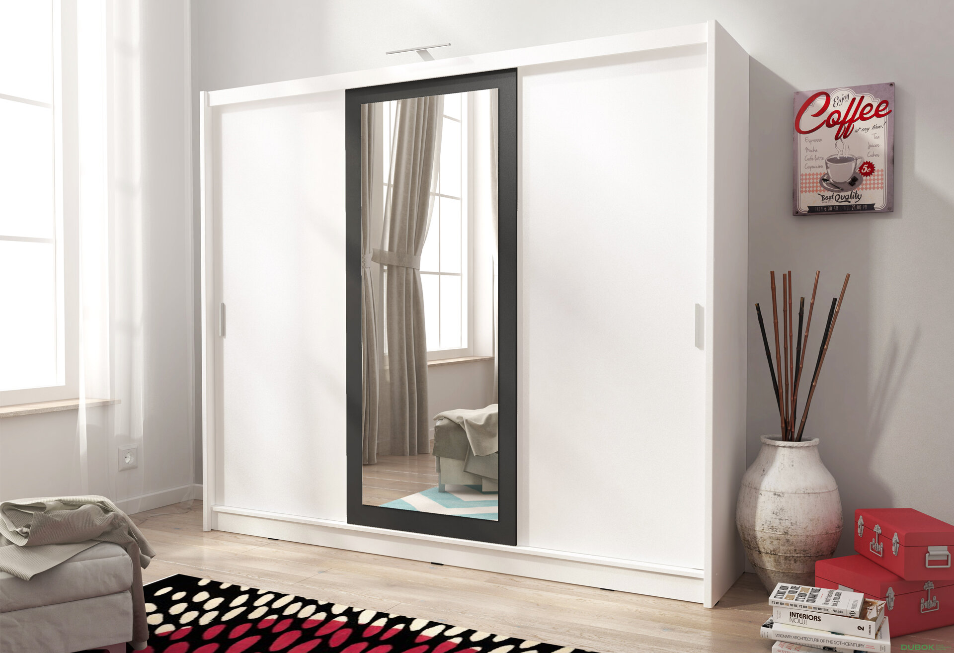 Fotografie 2 - Skříň Wiki II 250 bílý