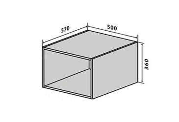 Skříň č. 62 v 500*360 Luxe