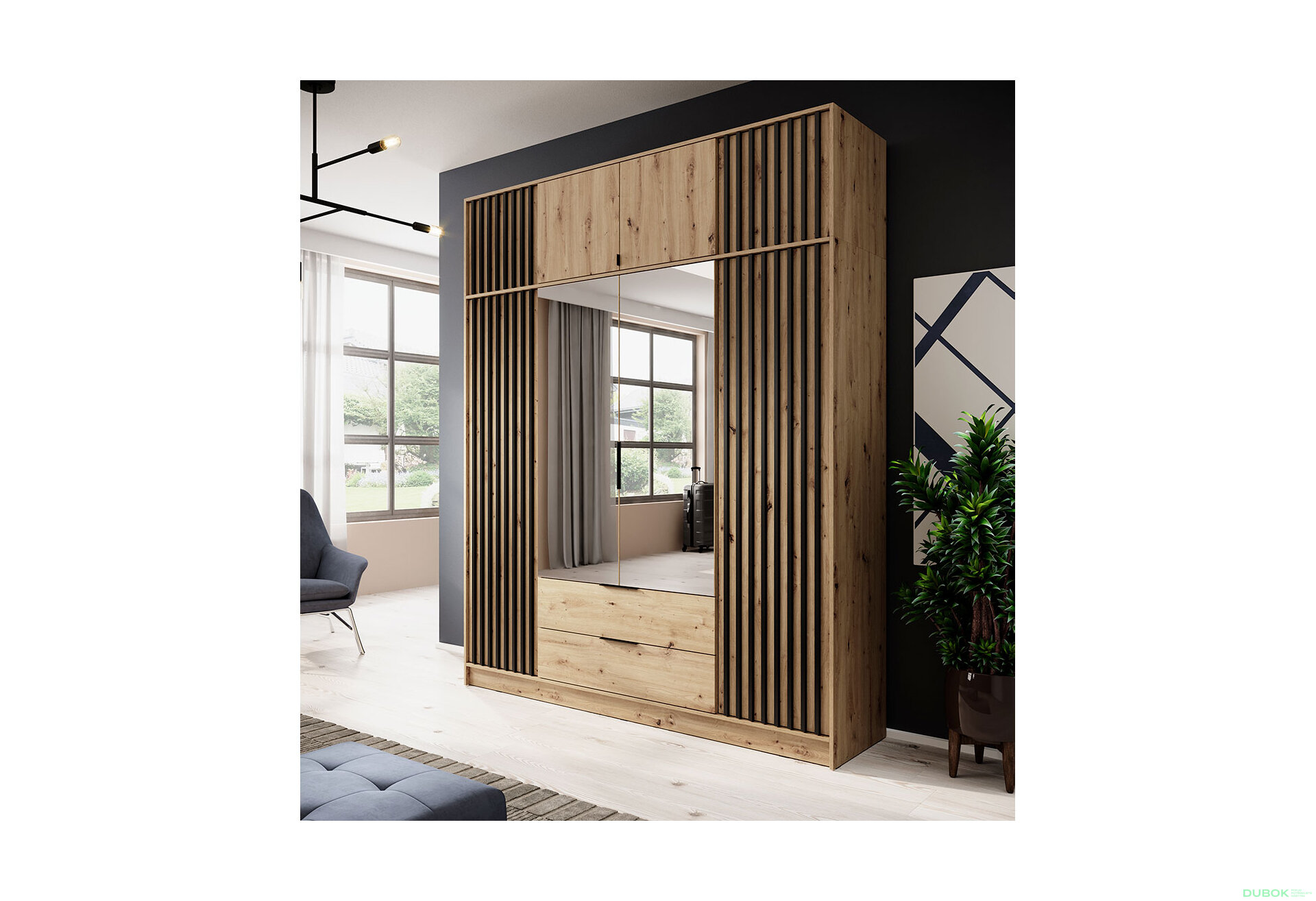 Fotografie 2 - Nástavec na skříň 4D artisan Nelly