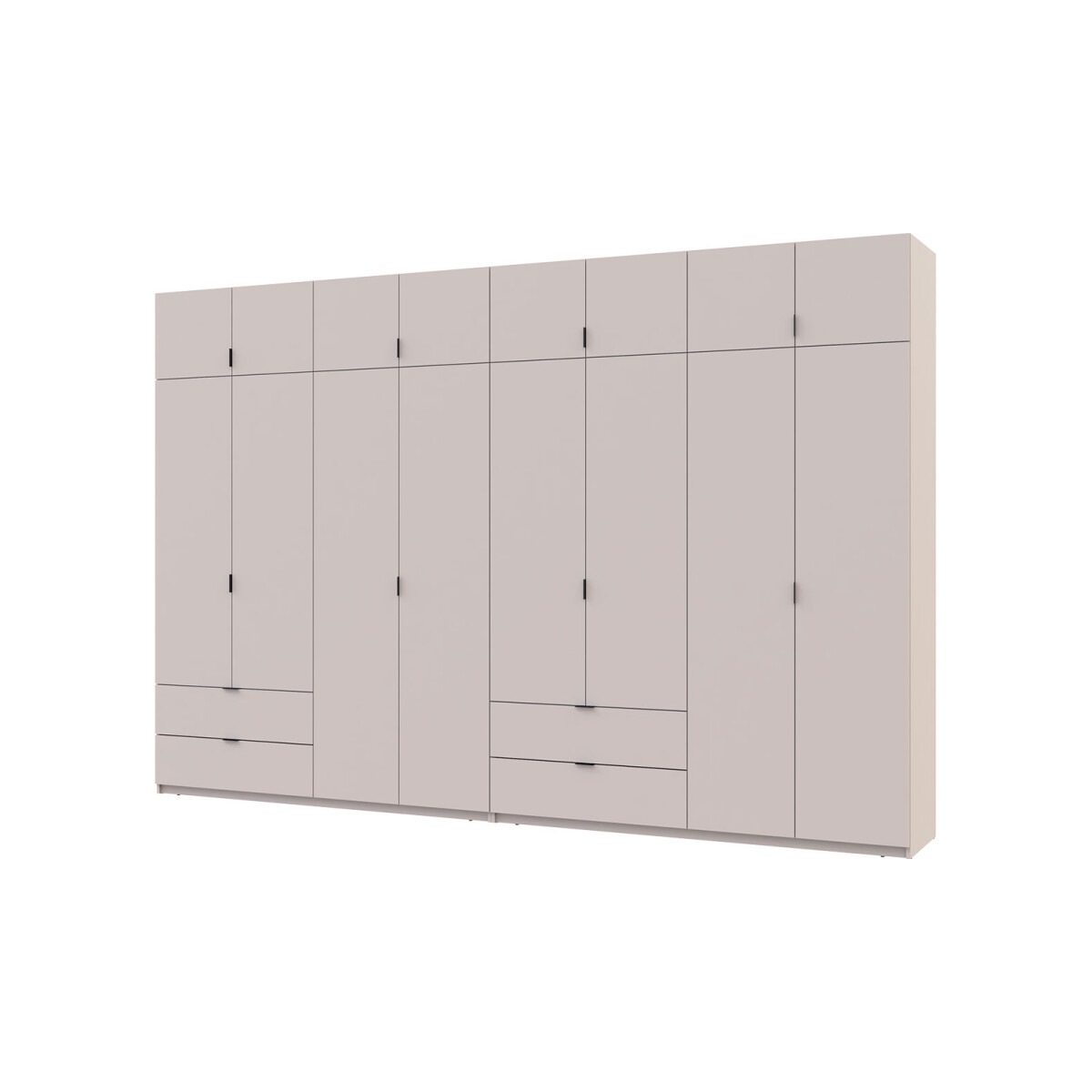 

Skříň Lukas 4+4 DT 360 kašmír