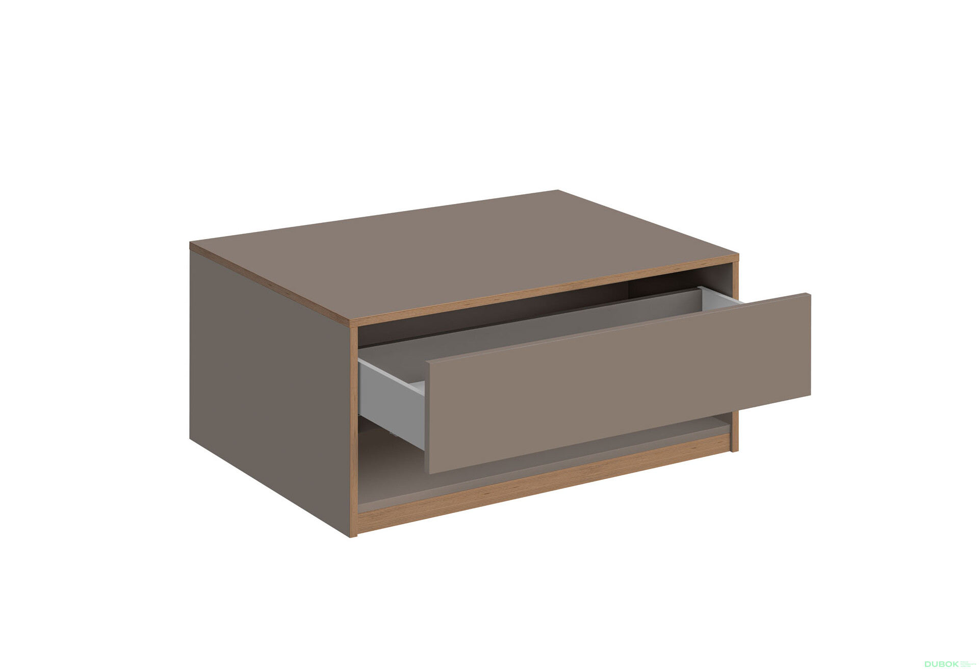 Konferenční stolek 1s/90 šedý kubanit Complex - Fotografie 3 Fotografie 3 - Konferenční stolek 1s/90 šedý kubanit Complex