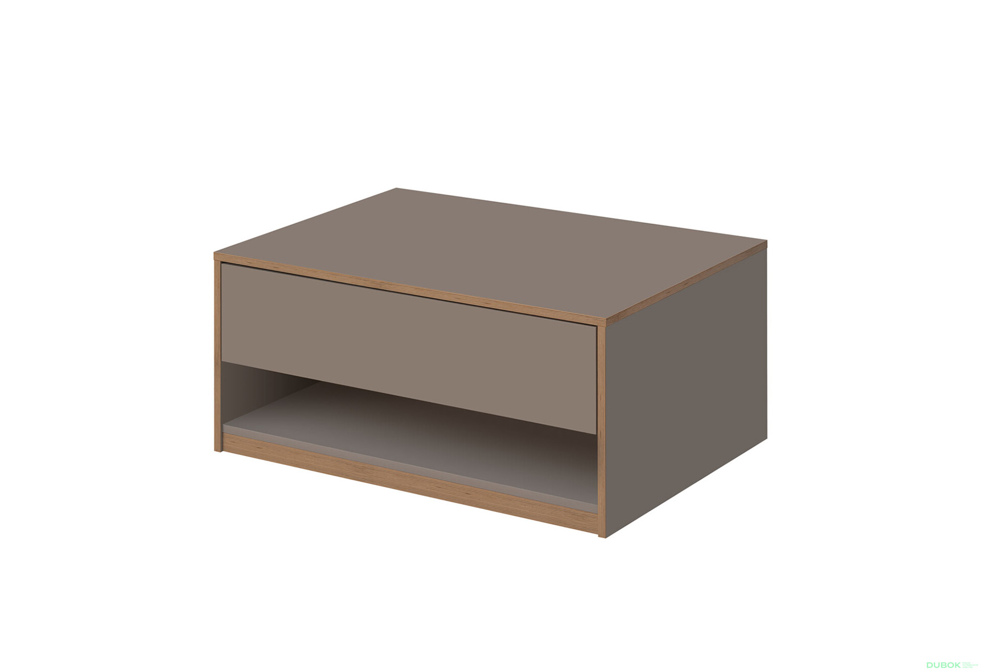 Konferenční stolek 1s/90 šedý kubanit Complex - Fotografie 1 Fotografie 1 - Konferenční stolek 1s/90 šedý kubanit Complex