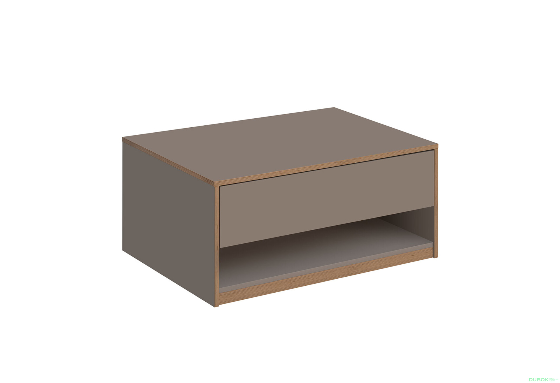 Konferenční stolek 1s/90 šedý kubanit Complex - Fotografie 2 Fotografie 2 - Konferenční stolek 1s/90 šedý kubanit Complex