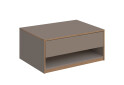 Konferenční stolek 1s/90 šedý kubanit Complex - Fotografie 2 Fotografie 2 - Konferenční stolek 1s/90 šedý kubanit Complex