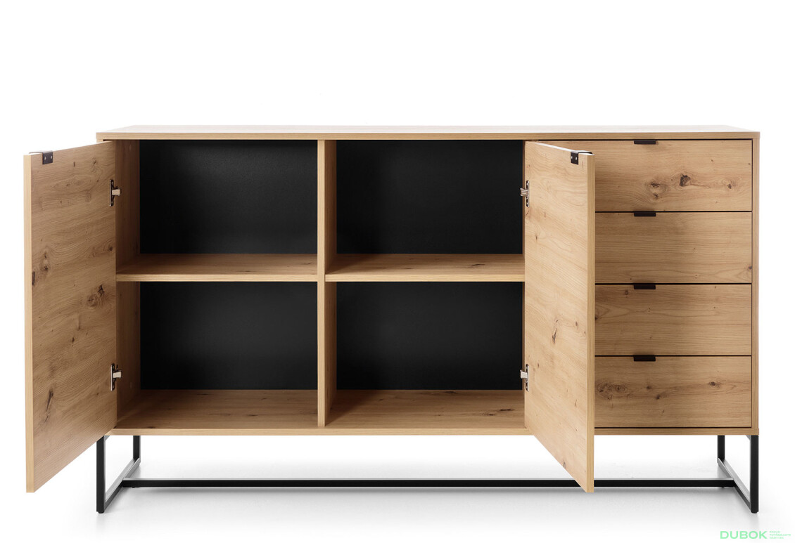 Komoda AK153 dub artisan Amber - Fotografie 5 Fotografie 5 - Komoda AK153 dub artisan Amber