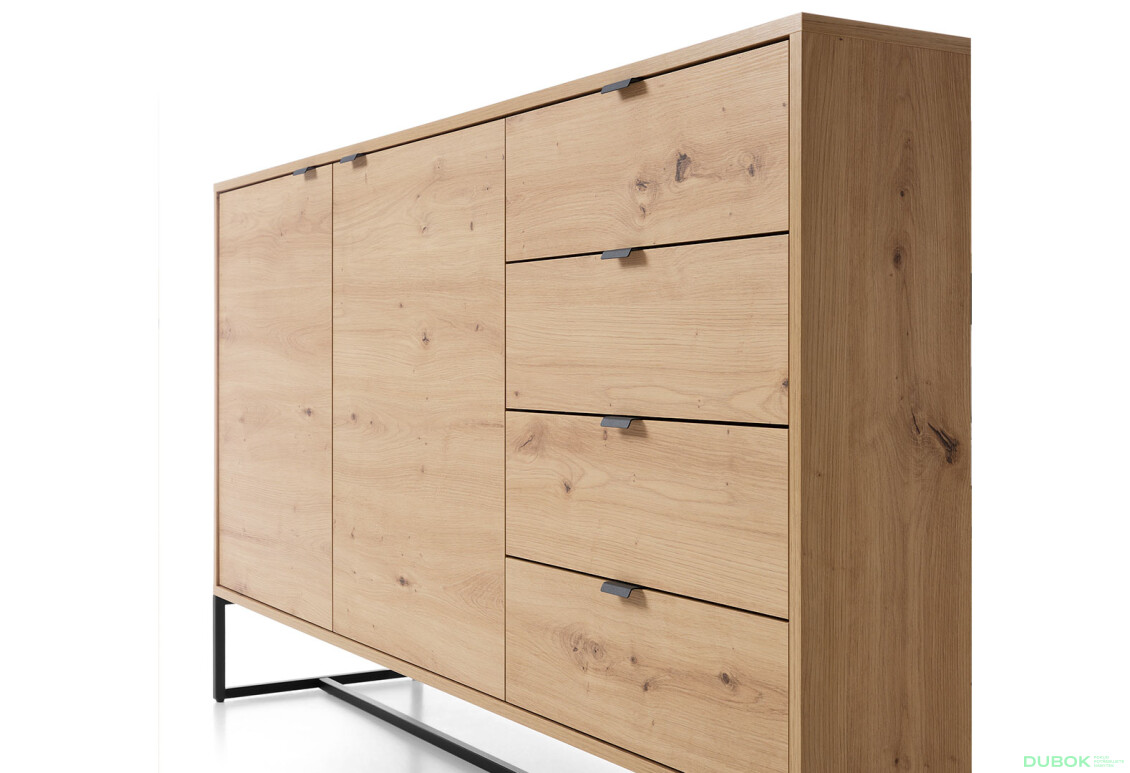 Komoda AK153 dub artisan Amber - Fotografie 6 Fotografie 6 - Komoda AK153 dub artisan Amber