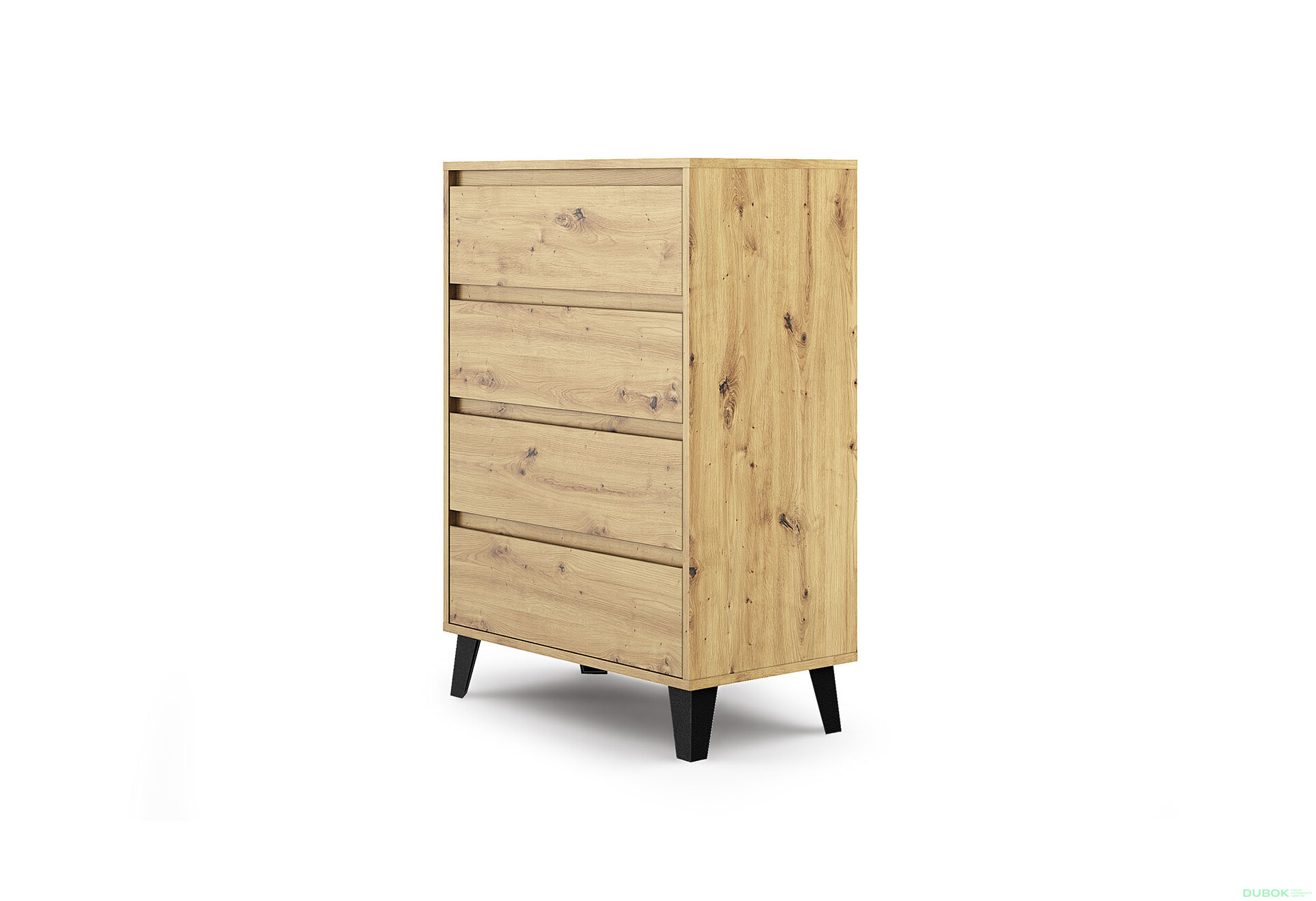 Komoda Borg 4s/70 dub artisan - Fotografie 4 Fotografie 4 - Komoda Borg 4s/70 dub artisan