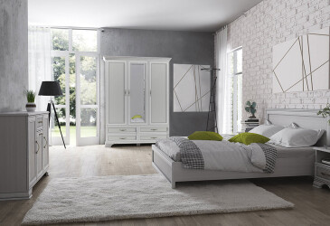 Ložnice 3D 160 fineline crema Tiffany II