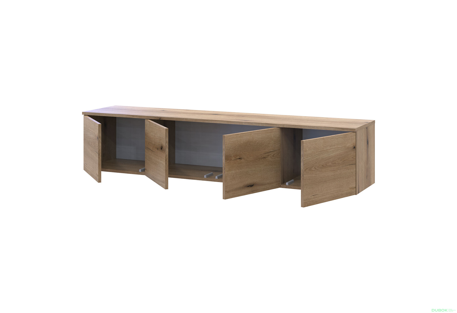 TV stolek Levía dub evoke 4dv 160x35x33 - Fotografie 5 Fotografie 5 - TV stolek Levía dub evoke 4dv 160x35x33