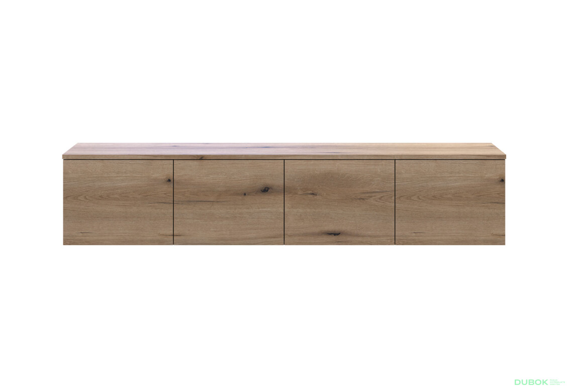 Fotografie 3 - TV stolek Levía dub evoke 4dv 160x35x33