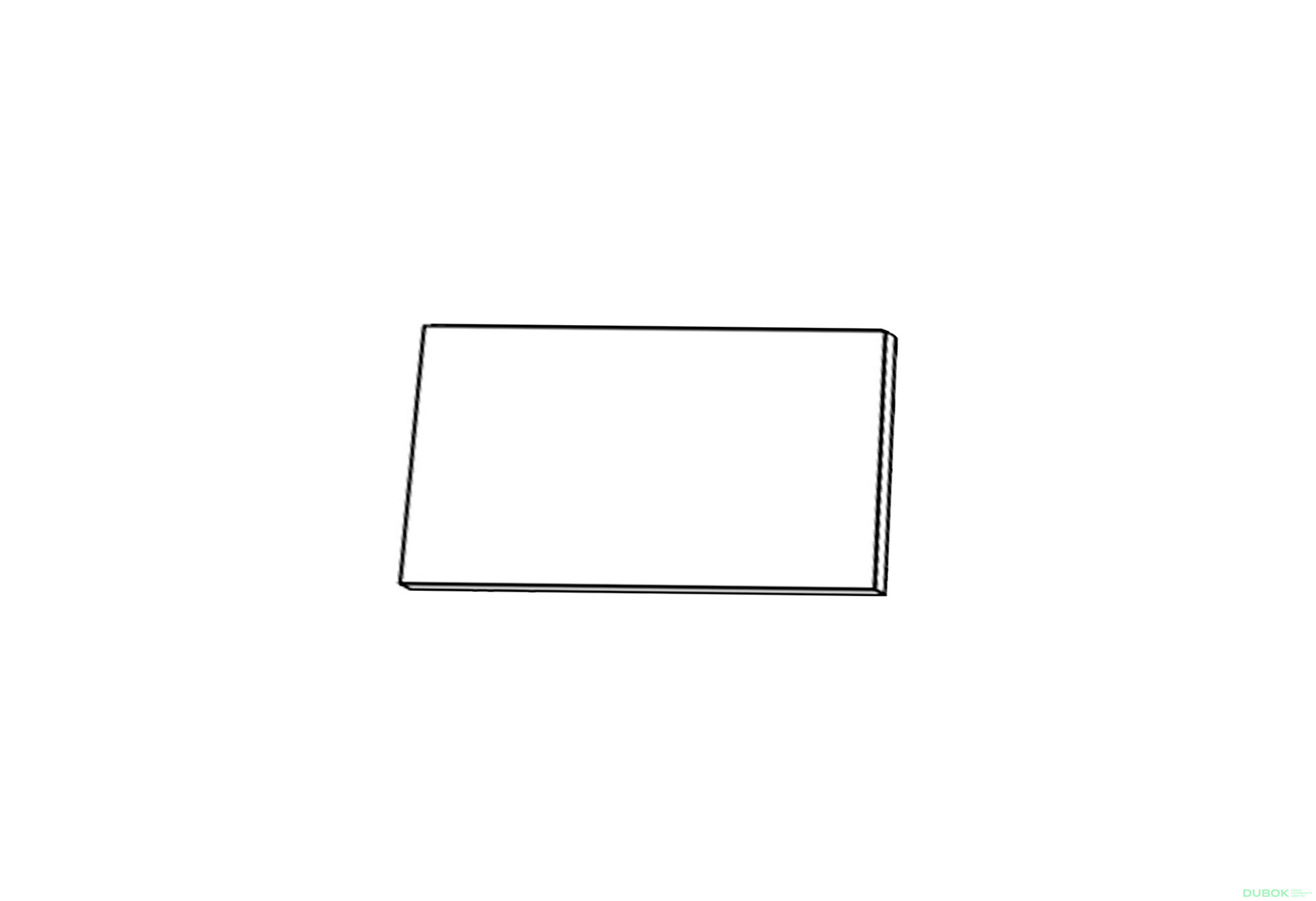 Fasáda 80V 1dveře Aventos Pro Blum 360mm Millenium - Fotografie 1 Fotografie 1 - Fasáda 80V 1dveře Aventos Pro Blum 360mm Millenium