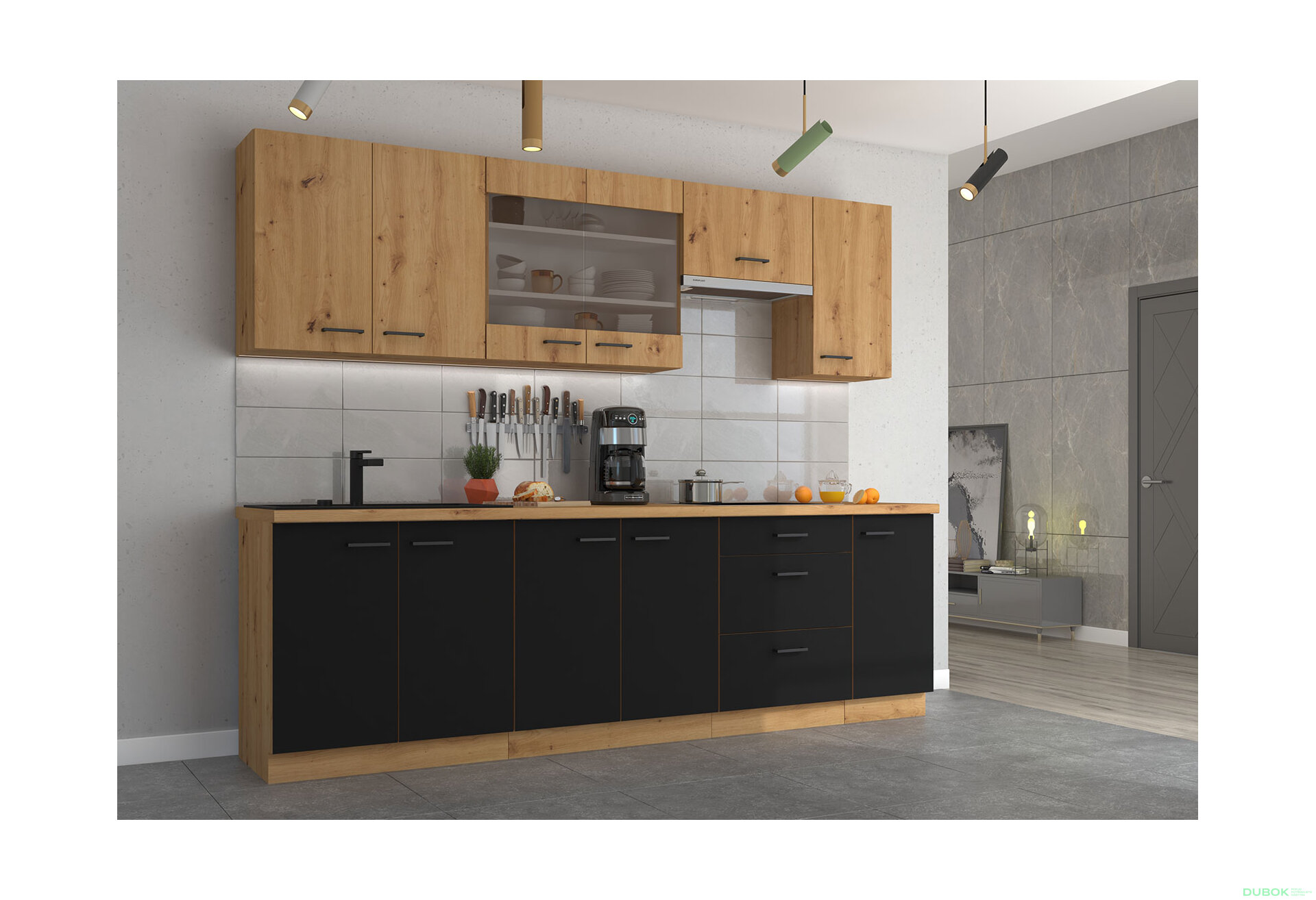 Fotografie 3 - Modulární kuchyně Modena