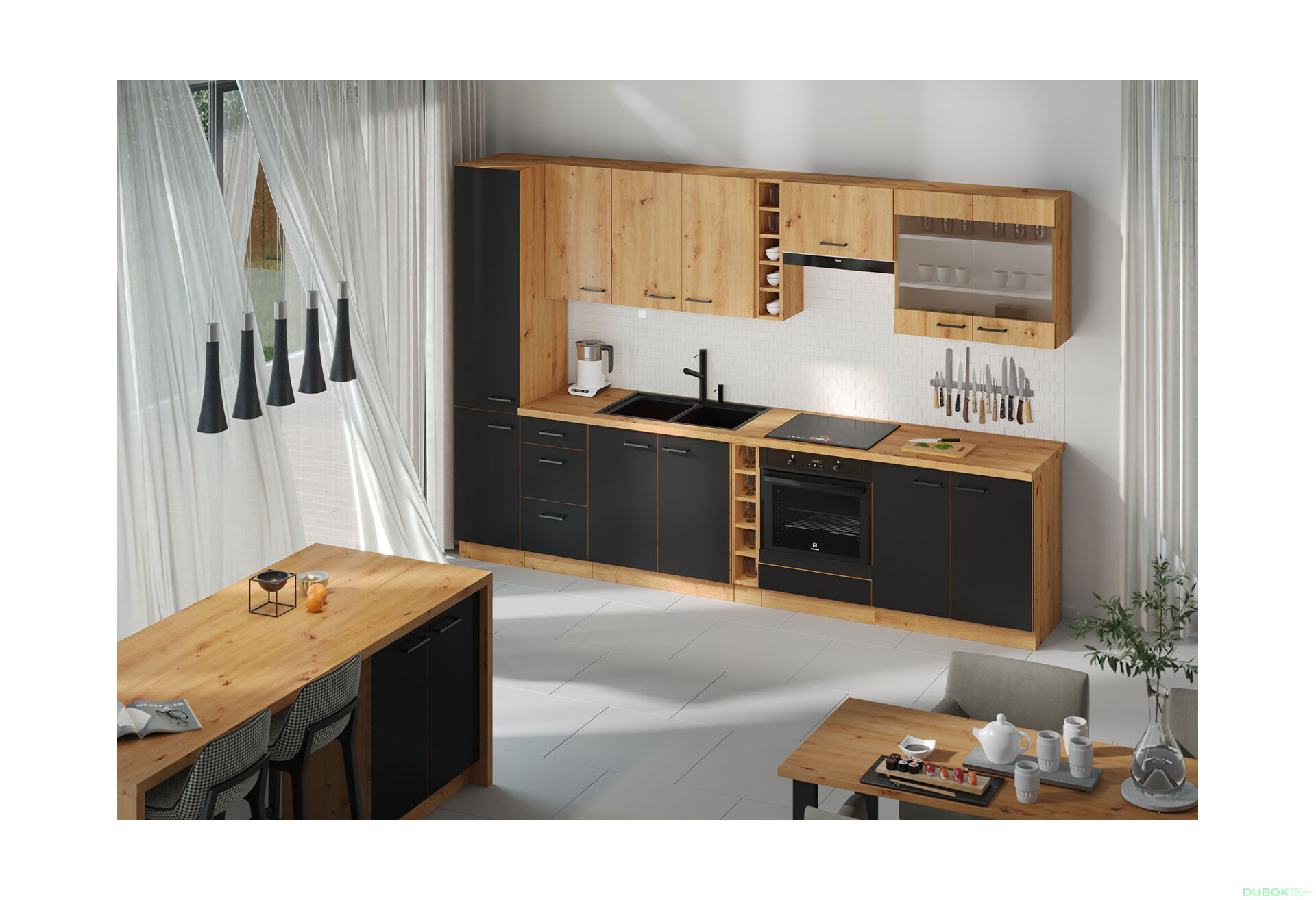 Fotografie 9 - Modulární kuchyně Modena