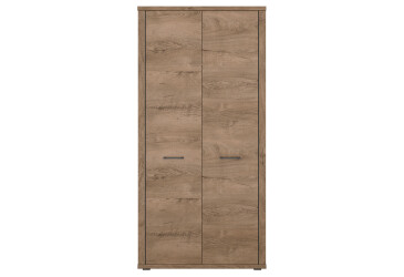 Skříň dvoudveřová Cordan 101.9x210x60.6 cm Dub lefkas