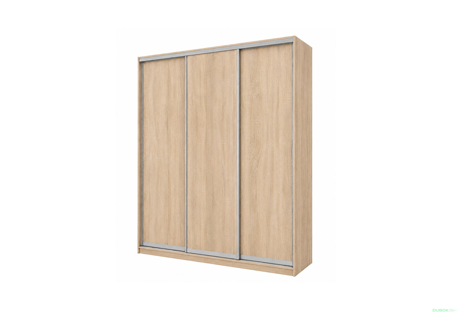 Obrázek 1 - Skříň 3D 2000x2400x600, 3 DTD, dub sonoma světlý AL