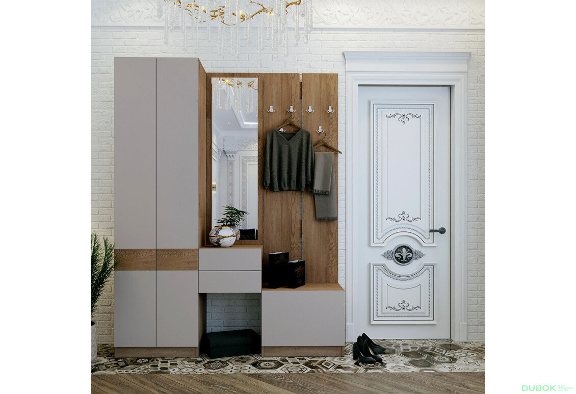 Sada 165 cm cannolo / kašmír Sola