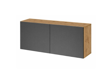 Nástavec na skříň 80 cm dub apalačský / grafit Space